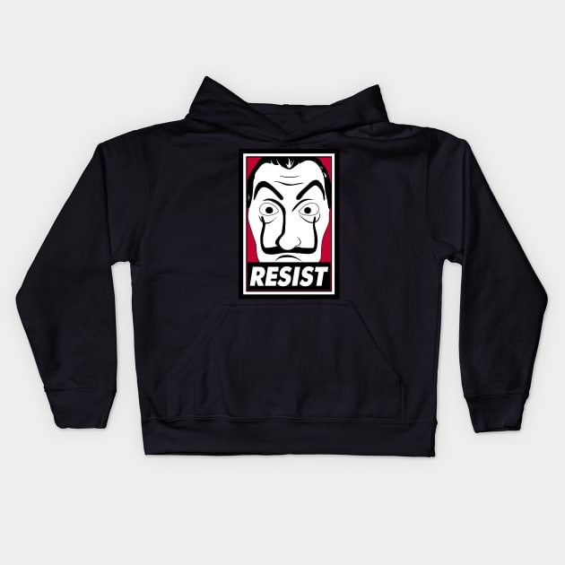 La casa de Resistencia Kids Hoodie by LanfaTees